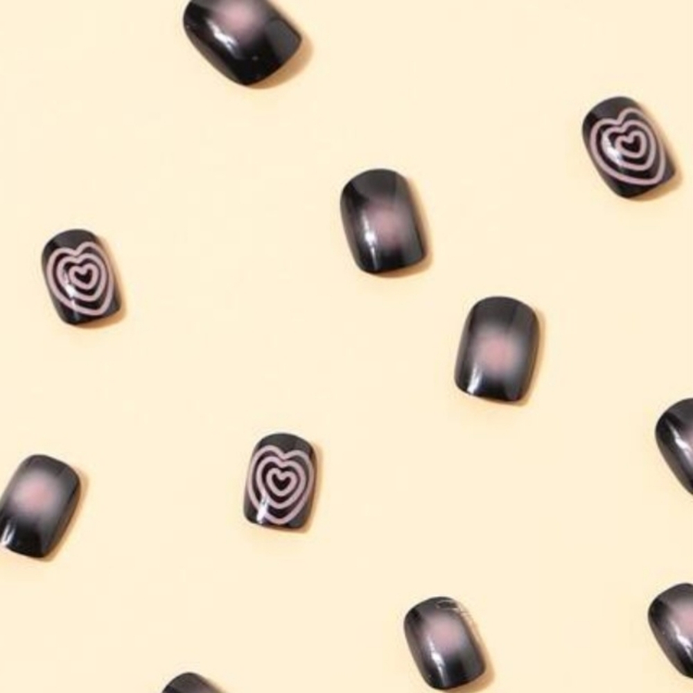 2/$16 Pink Hearts Press On Nails - Picture 6 of 13